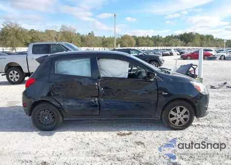 2015 Mitsubishi Mirage Es z USA, uszkodzony, nr VIN ML32A4HJ0FH009725